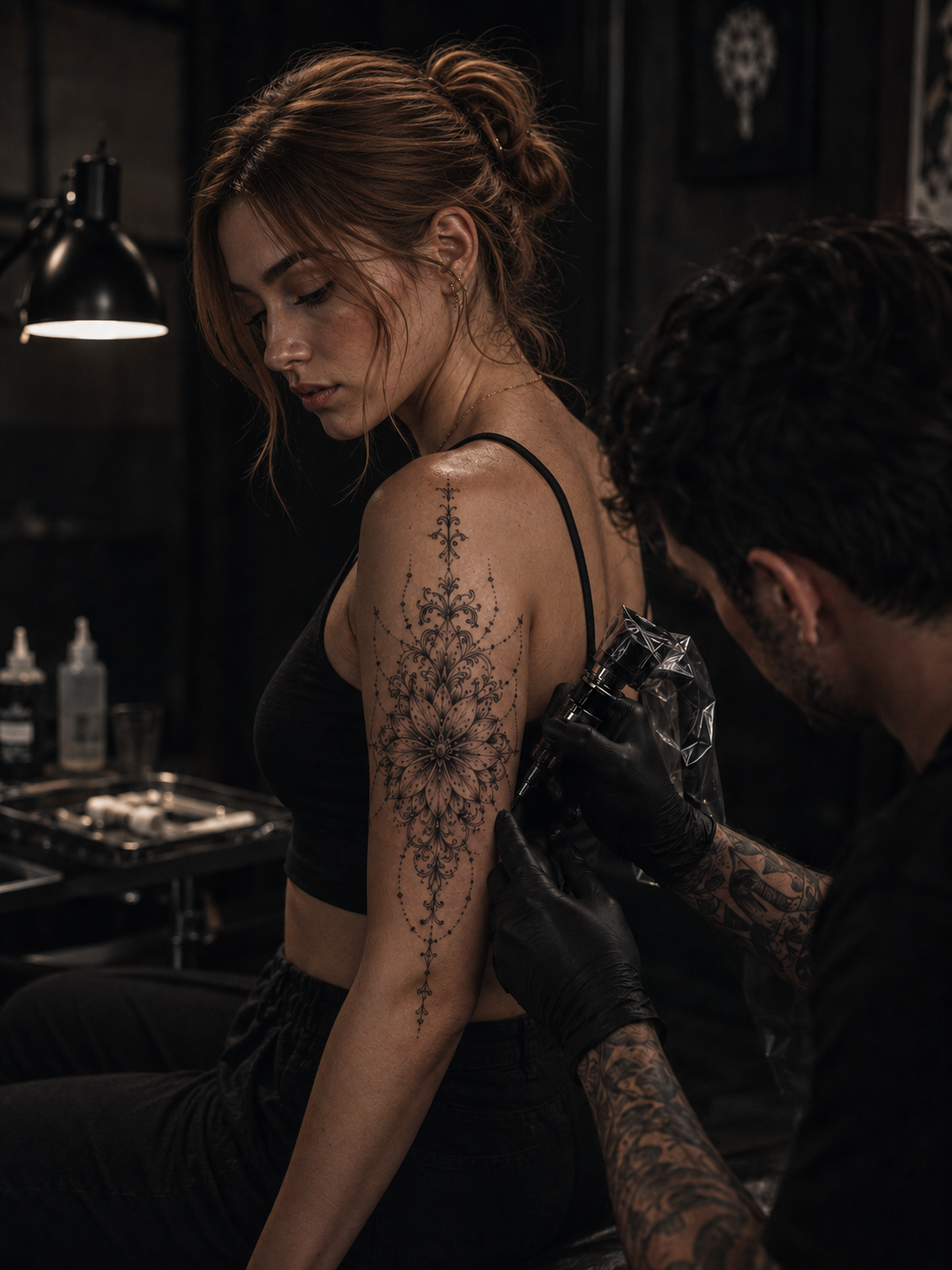 Tatouage minimaliste discret