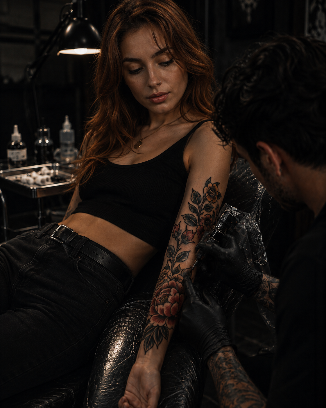 Tatouage old school traditionnel